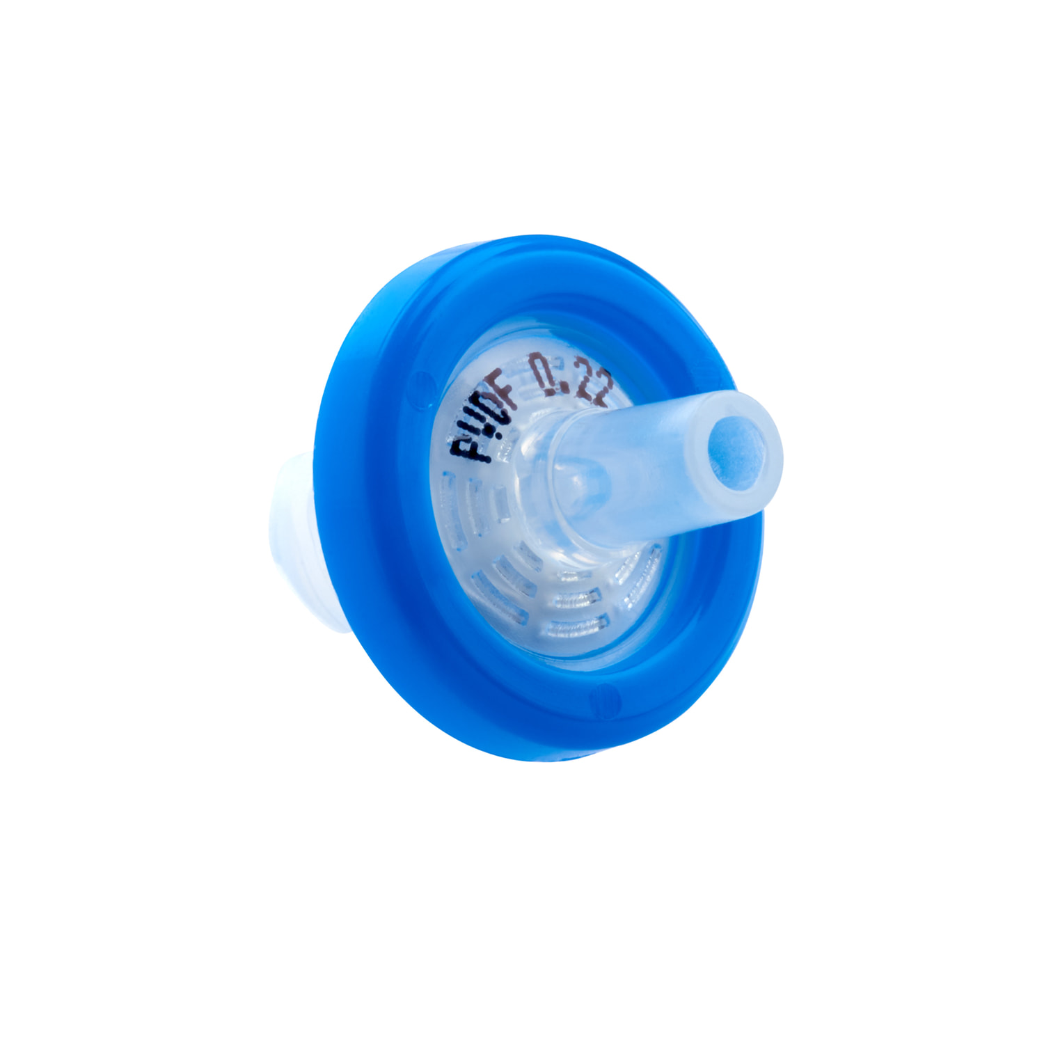 CELLTREAT PVDF Syringe Filter, 0.220 um Pore Size, 13mm Membrane Diameter, Sterile, 75 per Case